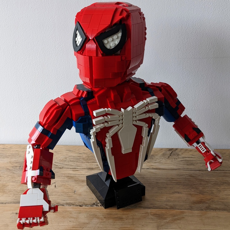 Lego Moc Lego Spider Man Ps4 Torso Only By Glenntanner55