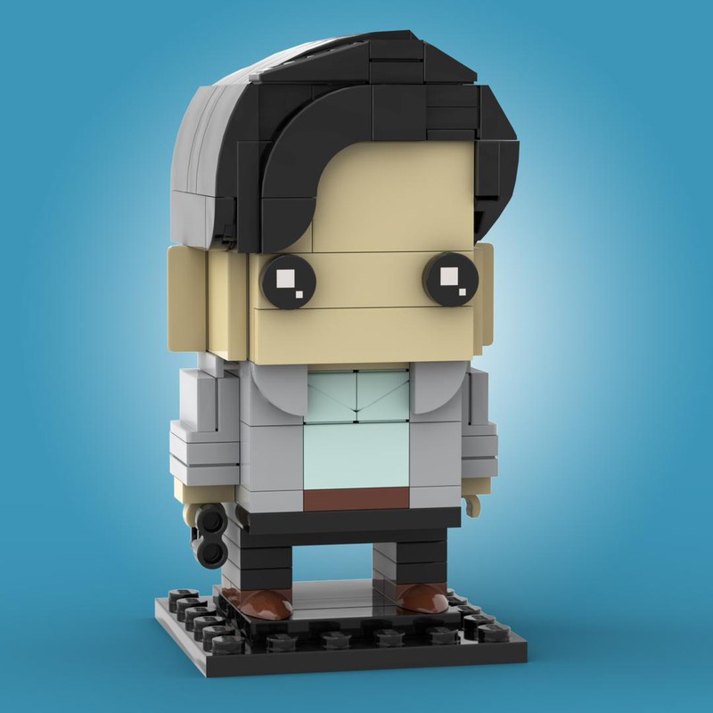 medlem jury Ellers LEGO MOC George McFly Back to the Future Brickheadz by custominstructions |  Rebrickable - Build with LEGO
