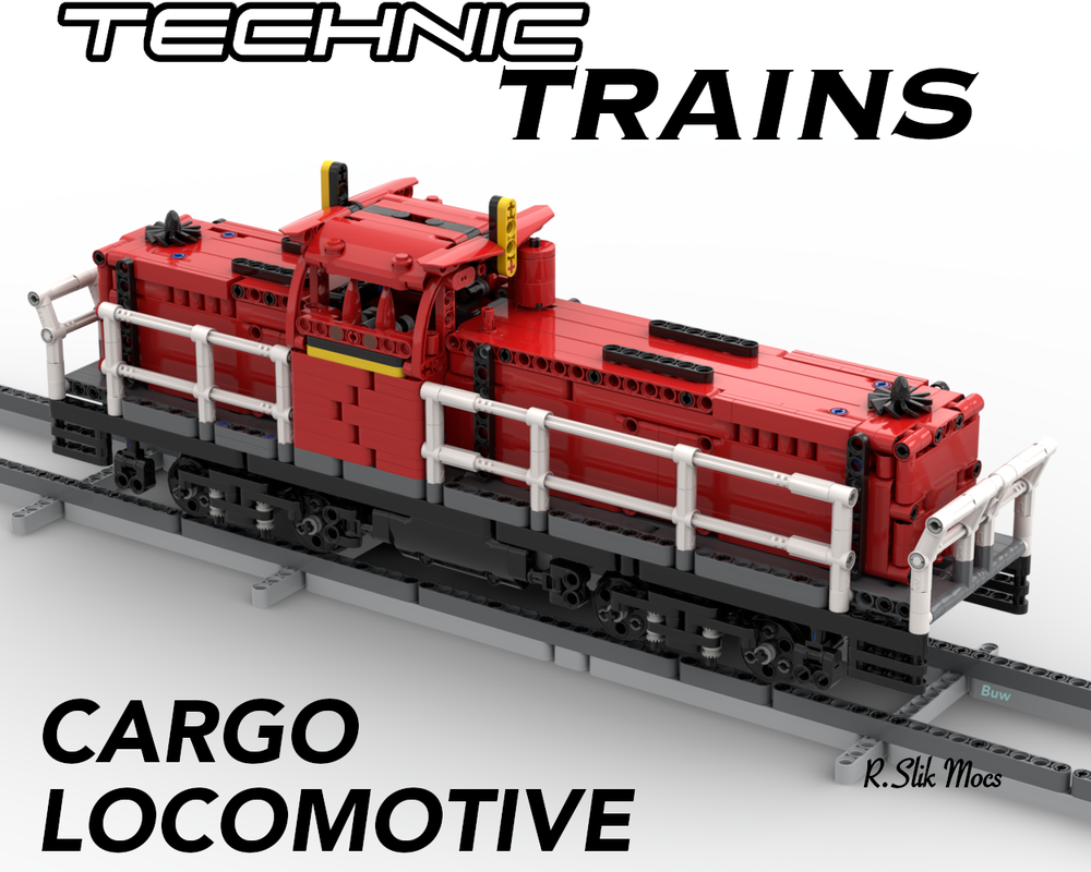 æg samling livstid LEGO MOC Technic Cargo Loc Buwizz by Technic TRAIN Man | Rebrickable -  Build with LEGO