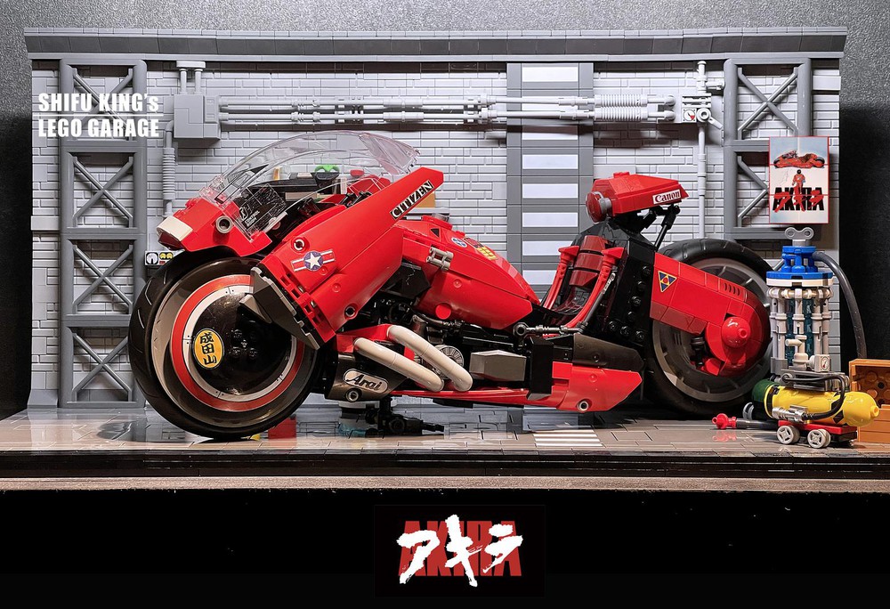 ArtStation - Kaneda's Bike (Akira)