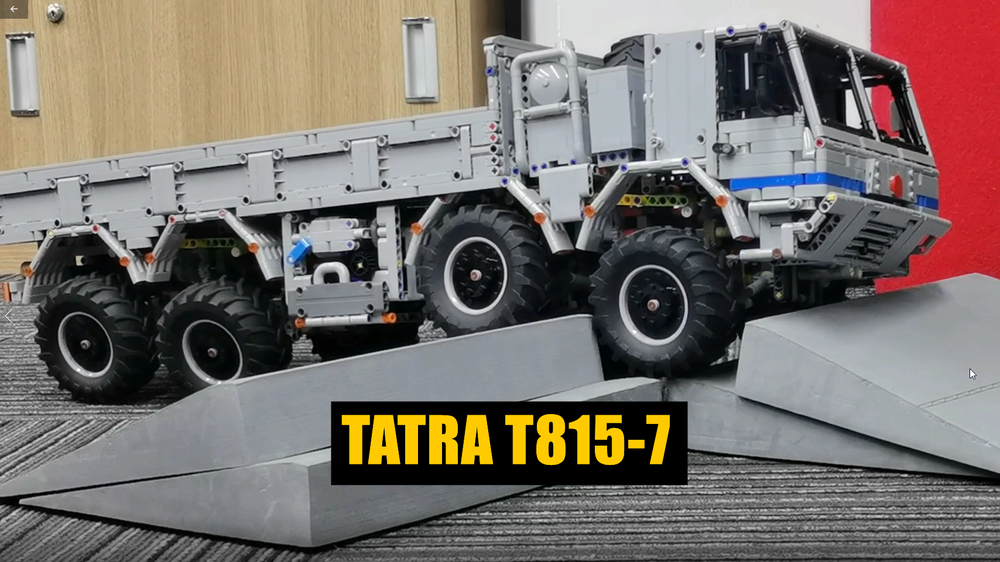 Inaccessible Smoothly Hardship LEGO MOC TATRA T815-7 by Love 张堰清 | Rebrickable - Build with LEGO