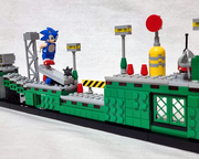 LEGO MOC Sonic Adventure: E-102γ Gamma by Aggravator