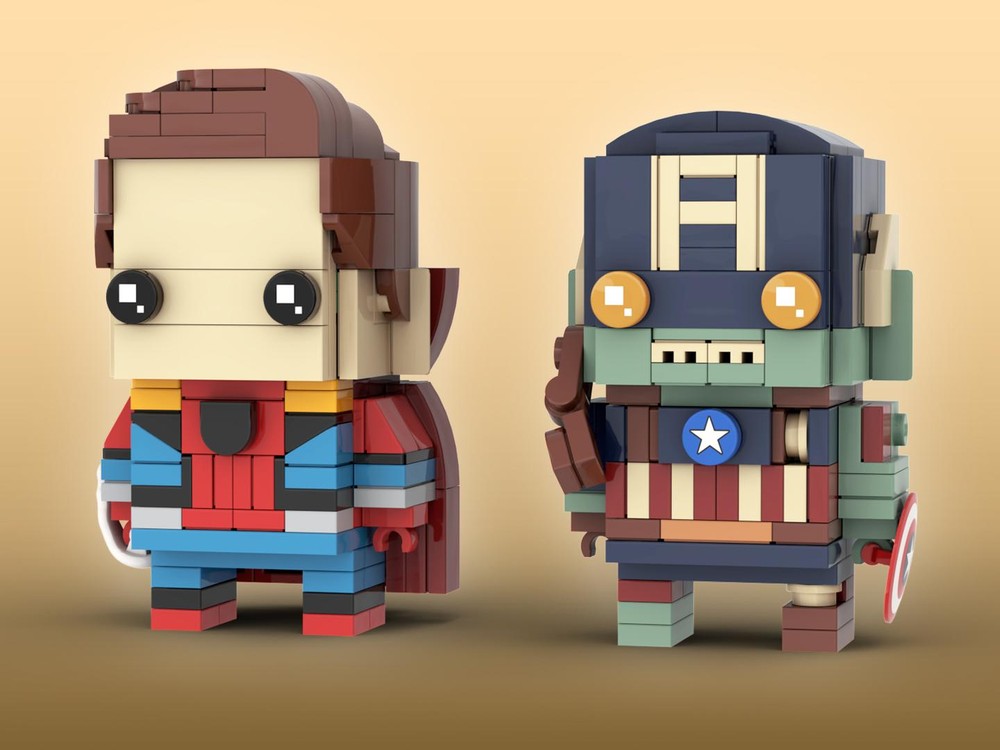 Iron Man Lego Capitan America Zombie Đồ Chơi Xếp Hình Marvel What