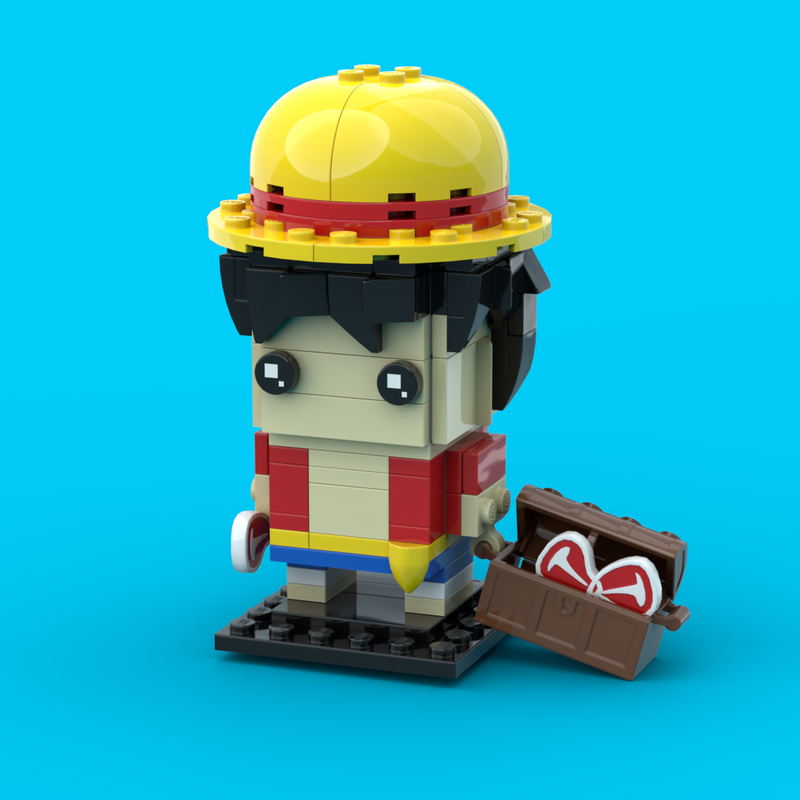 Lego one best sale piece luffy