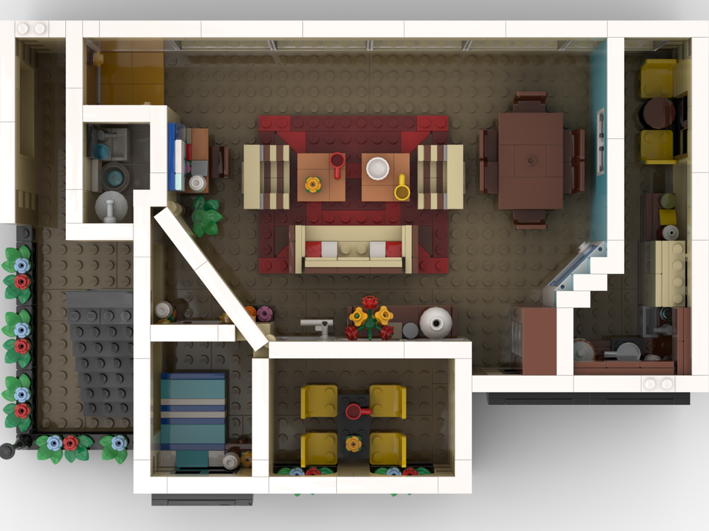 LEGO MOC SitCom Suite - The Jeffersons by Brick Artisan | Rebrickable ...