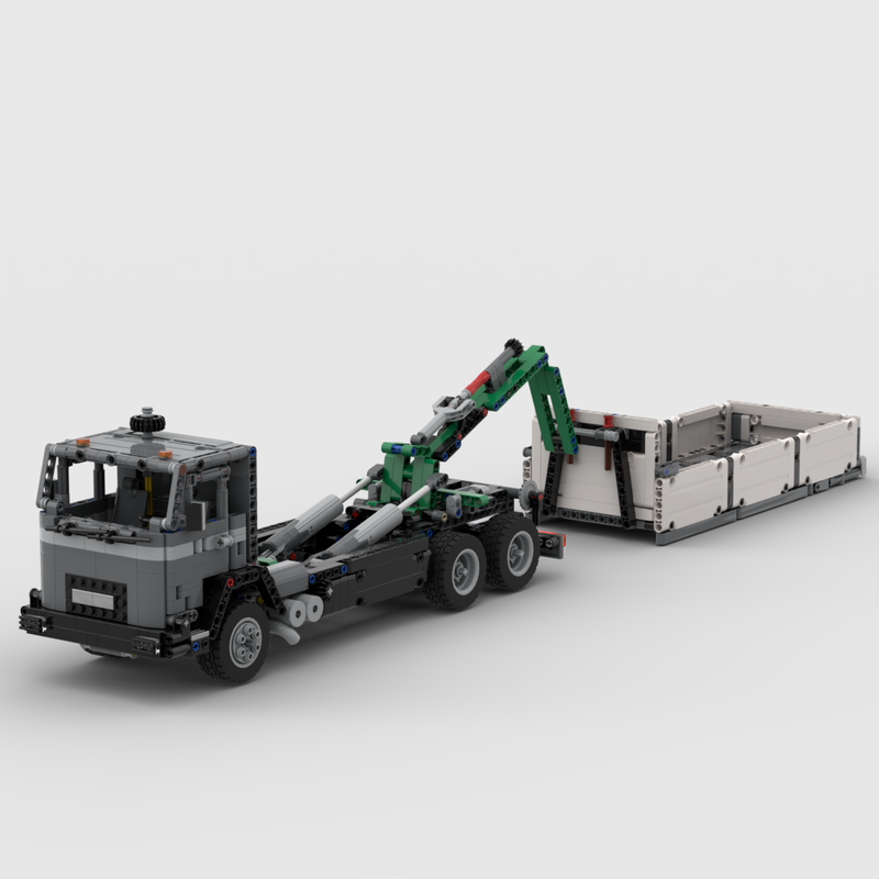 forum Myrde komme ud for LEGO MOC 42078 D model MAN F8 16.320 Hookloader by OldOlneyLego |  Rebrickable - Build with LEGO