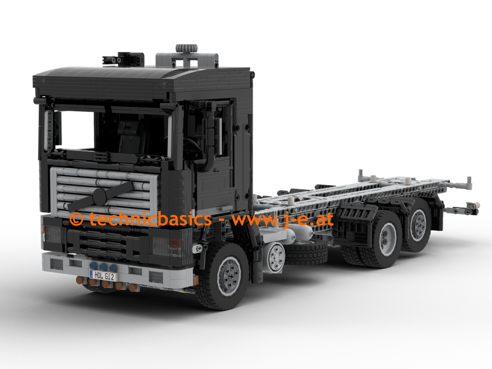 ven ordningen Ørken LEGO MOC Volvo Wechselbrücken Truck by technicbasics | Rebrickable - Build  with LEGO