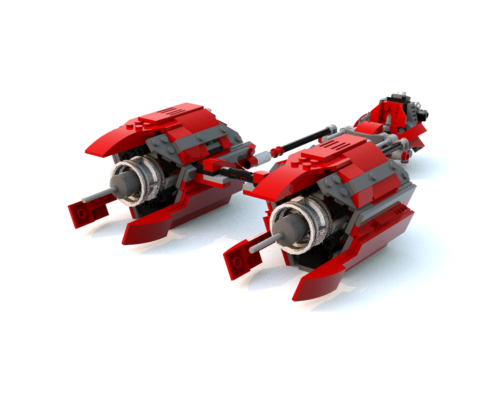 LEGO MOC Star Wars Pod Racer by ww | Rebrickable - Build with LEGO