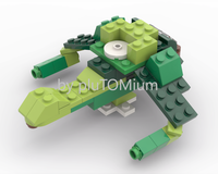 Klingon Bird-of-Prey (LEGO 11007 Alternate)
