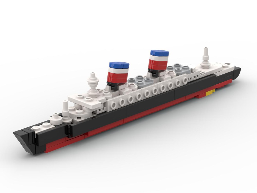 LEGO MOC SS United States Ocean Liner by The Bobby Brix Channel ...