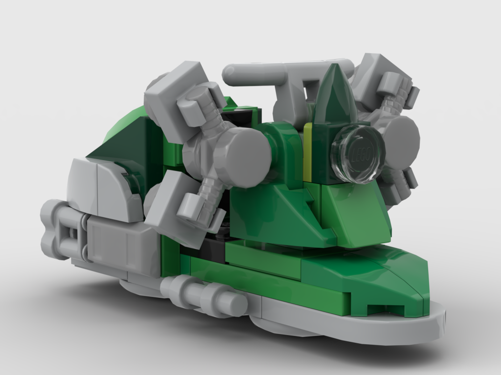 LEGO MOC Vespa Bobba Fett by Mortback19 | Rebrickable - Build with LEGO