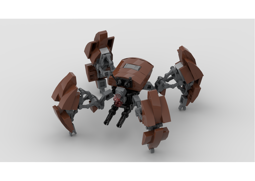 LEGO MOC LM-432 Crab Droid by TIEbreak | Rebrickable - Build with LEGO