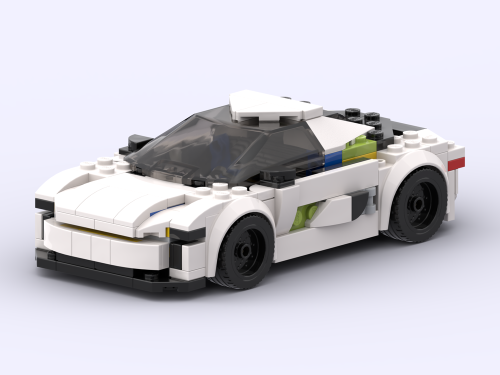 LEGO MOC Porsche Mission E by Agent Orange