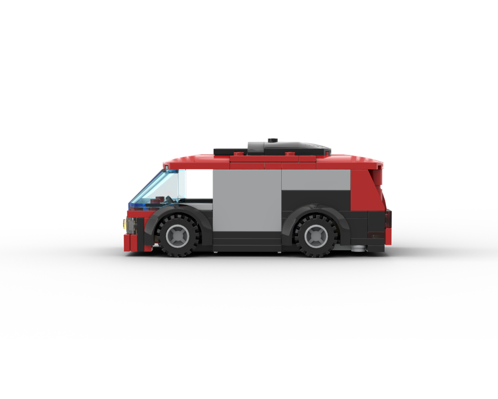 LEGO MOC Delivery Van - Alternate build 1 Lego 60319 by n2brick