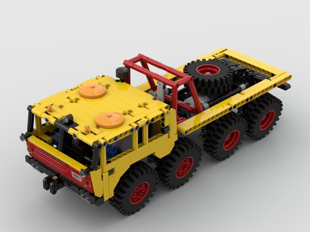 player tribe catalog LEGO MOC Tatra 813 Off-road by vinsen | Rebrickable - Build with LEGO