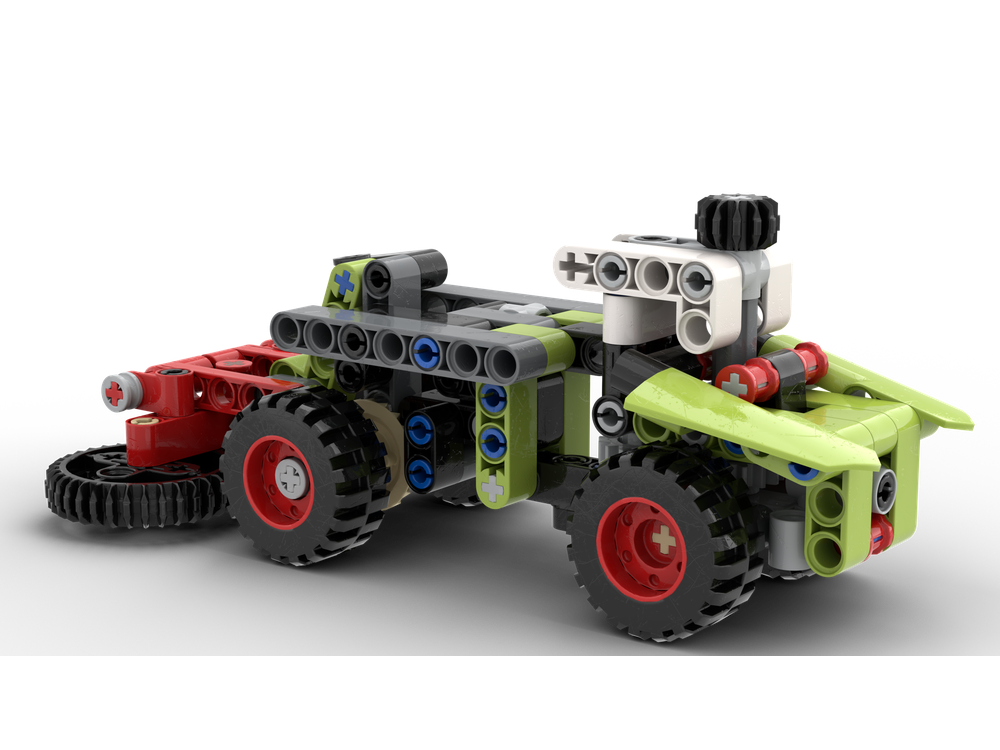 LEGO MOC 42102 Articulated Tractor V2 by confused_physicist ...