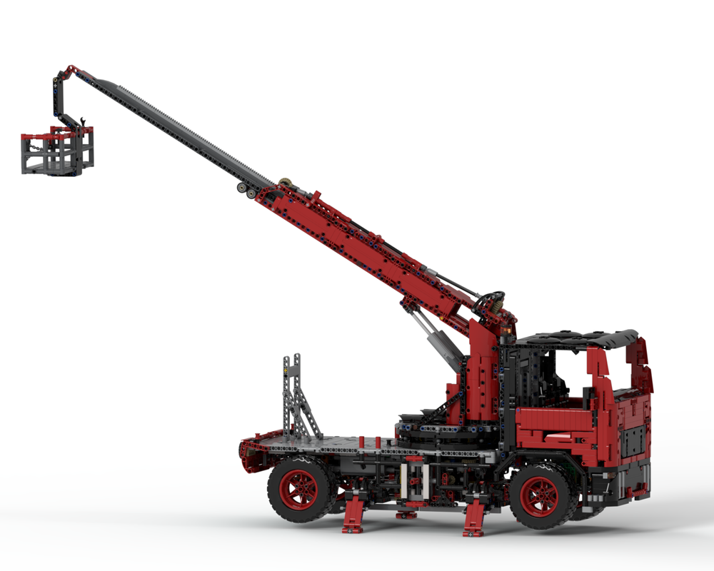 LEGO MOC Bucket Truck C for 42082) by NG_Design | Rebrickable - Build with LEGO