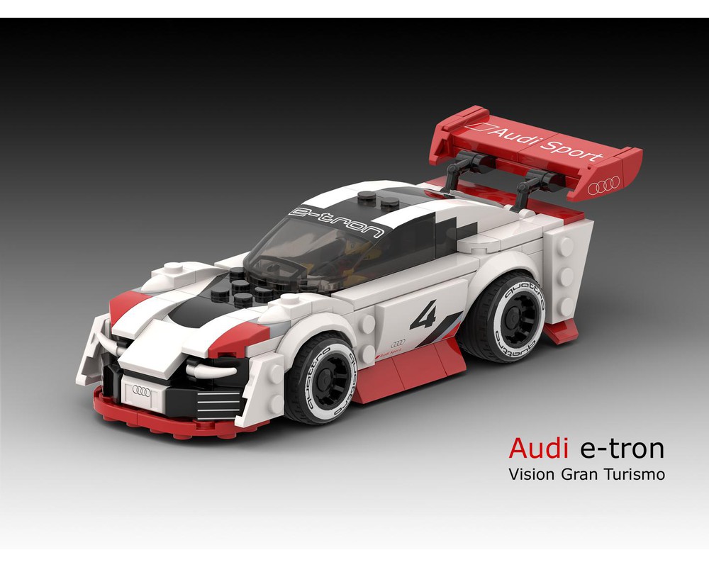 LEGO MOC Audi E-Tron Vision GT by Stone-Age | Rebrickable - Build with LEGO