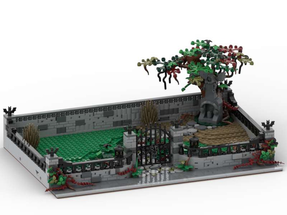 erosie Scherm Arabische Sarabo LEGO MOC Cemetery Base by Mchuman | Rebrickable - Build with LEGO