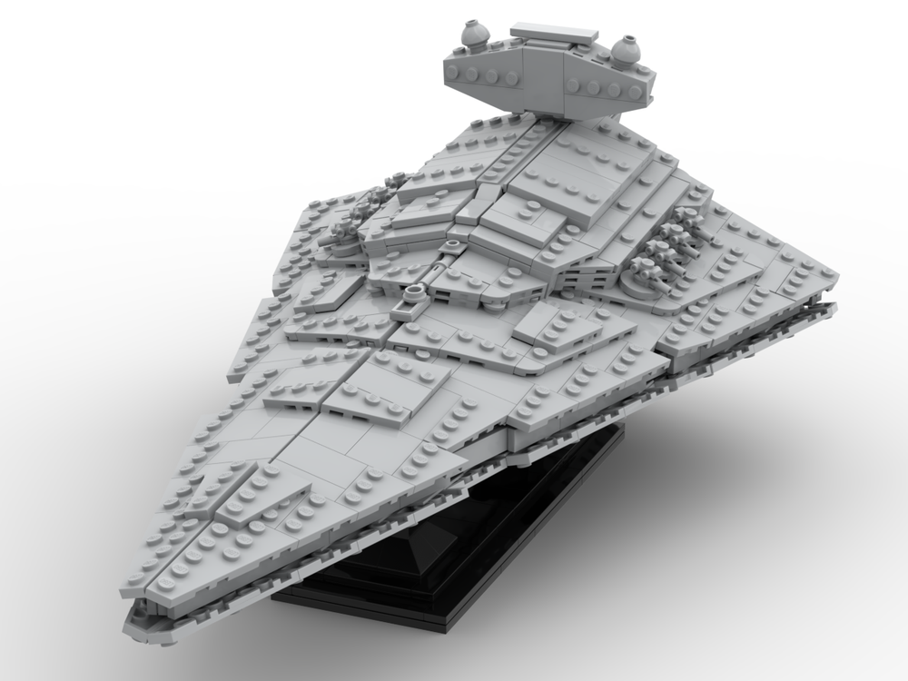 LEGO MOC Midi Scale Imperial Destroyer - ISD Display Model by  The_Minikit_Guy