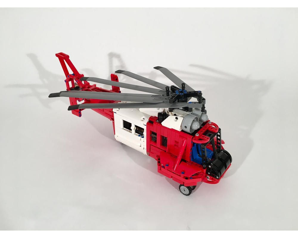 LEGO MOC Coast Guard Helicopter by thirdwigg | Rebrickable - Build with ...
