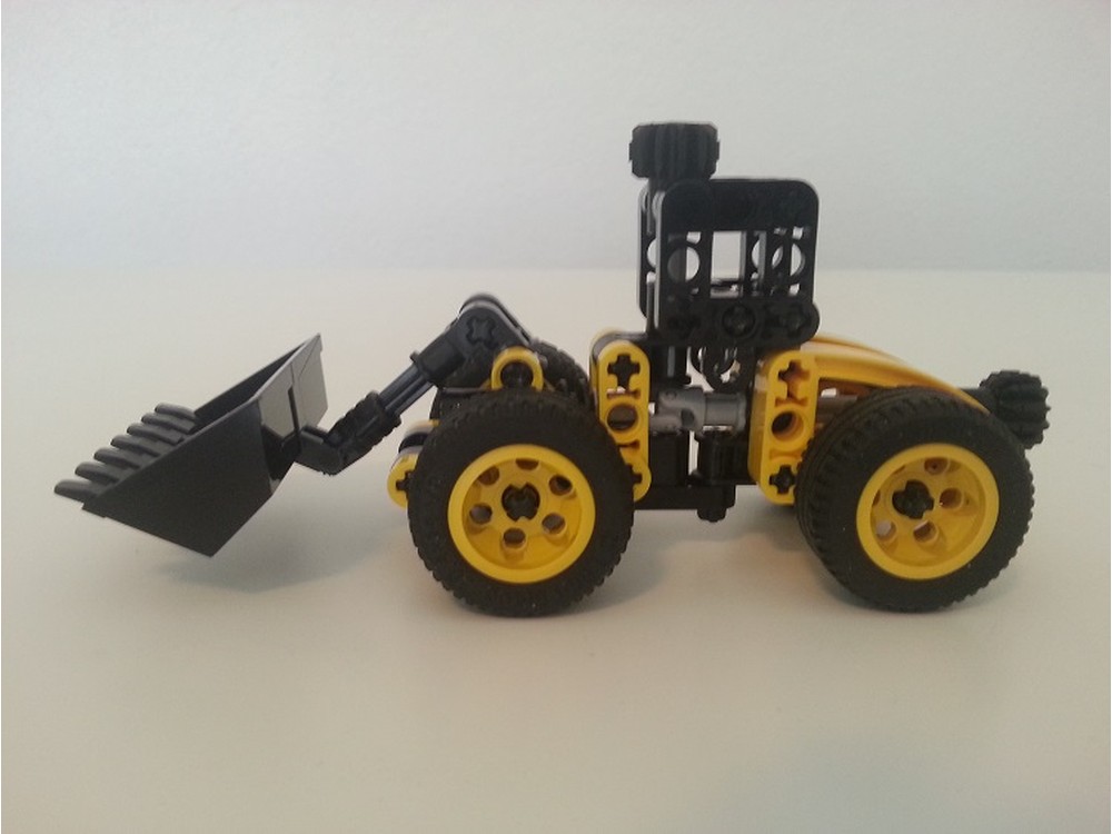 LEGO MOC-99547 Mini Wheel Loader by GerritvdG | Rebrickable - Build ...