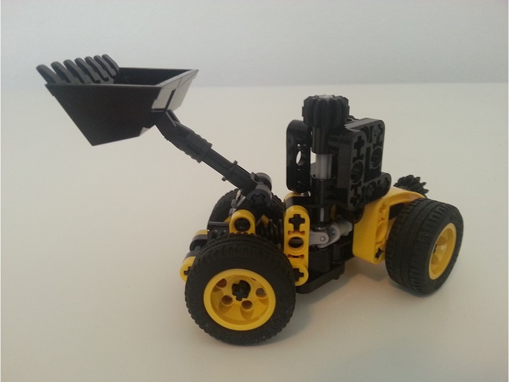 LEGO MOC-99547 Mini Wheel Loader by GerritvdG | Rebrickable - Build ...