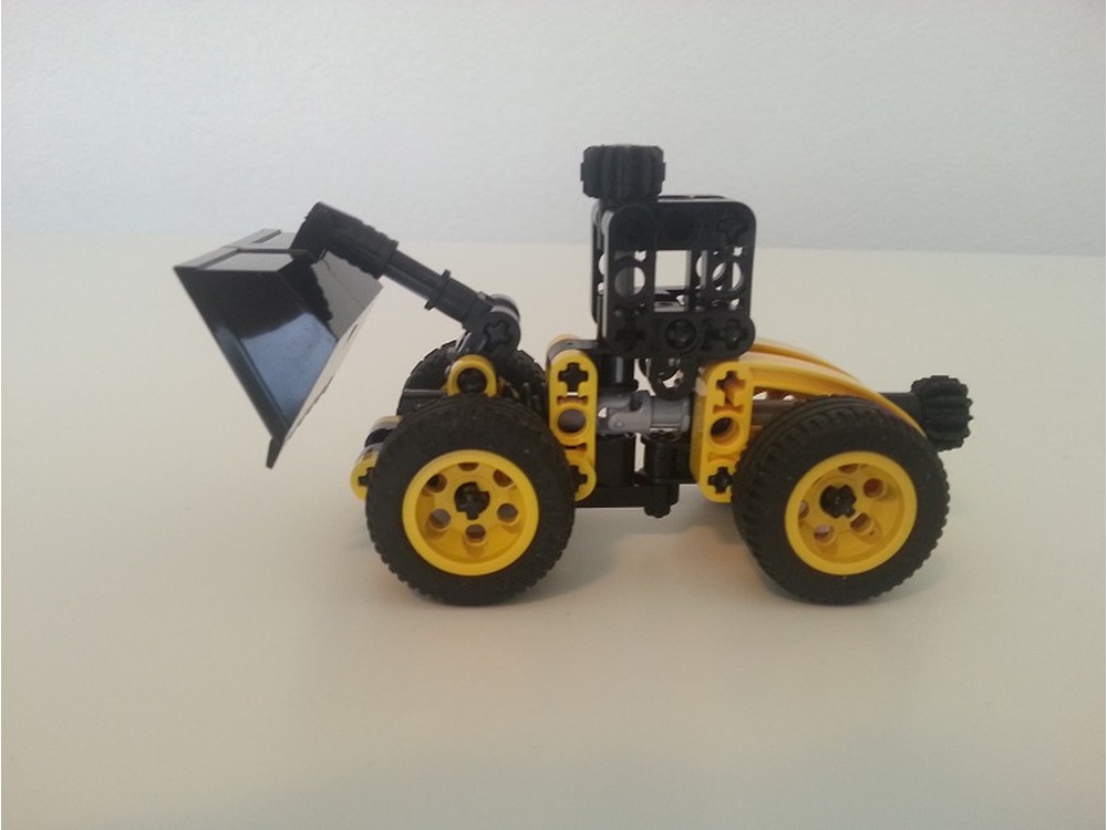 LEGO MOC-99547 Mini Wheel Loader by GerritvdG | Rebrickable - Build ...