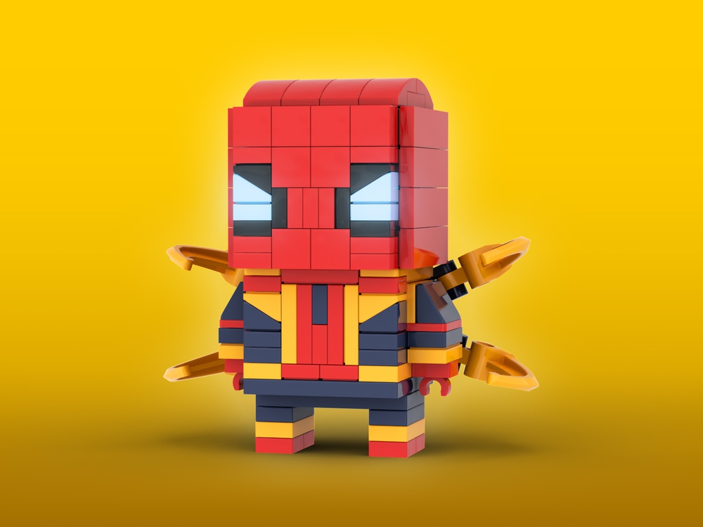 LEGO MOC Spider-Man Iron Spider Suit Brickheadz LEGO MOC - Marvel Studios  Avengers: Infinity War by Eugenio Iacono | Rebrickable - Build with LEGO