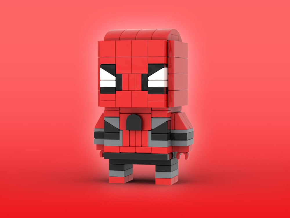 LEGO MOC Suit Brickheadz LEGO MOC - Marvel Studios Spider-Man: Far From Home by Eugenio Iacono | Rebrickable Build with LEGO