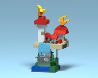 BYGGLEK Mushroom Forest