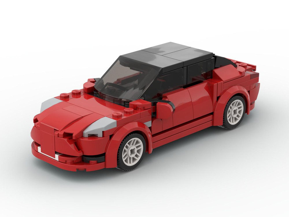 Kiezelsteen Inspiratie bedreiging LEGO MOC Tesla Model S by The Bobby Brix Channel | Rebrickable - Build with  LEGO