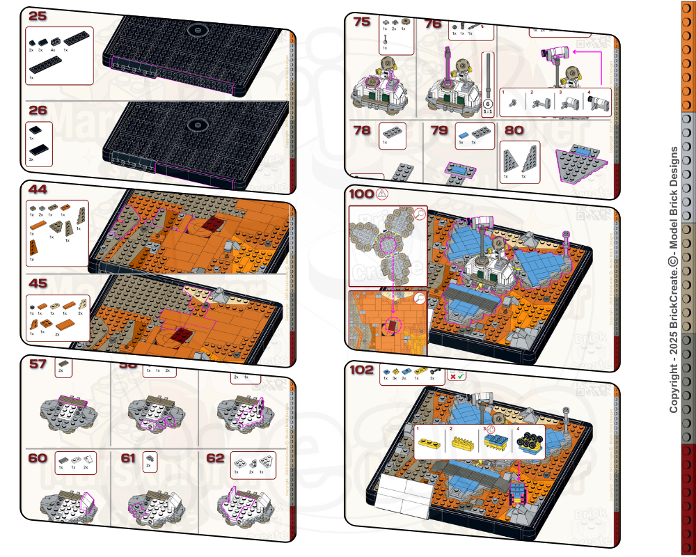 LEGO MOC Pathfinder & Sojourner MarsXplorer Series by BrickCreate