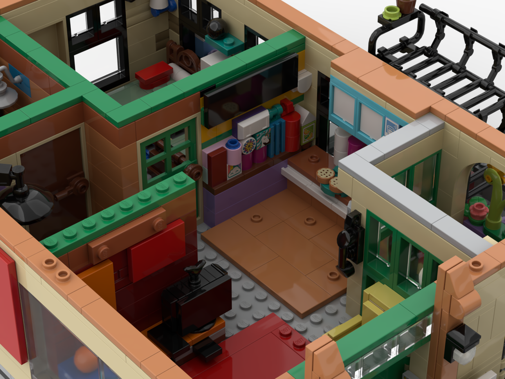 LEGO MOC 123 Sesame Suite by Brick Artisan | Rebrickable - Build with LEGO