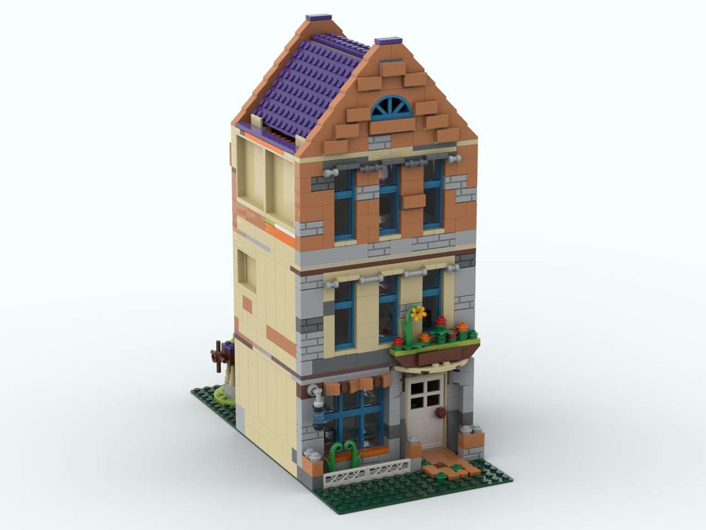 LEGO MOC Modullar Mia's House_1 by Just Create | Rebrickable - Build ...