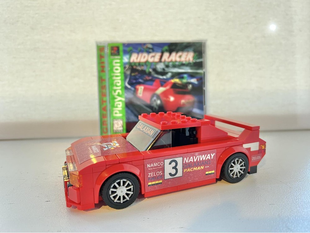 LEGO MOC-99877 (OLD) Ridge Racer - F/A Racing Car by StudWorks