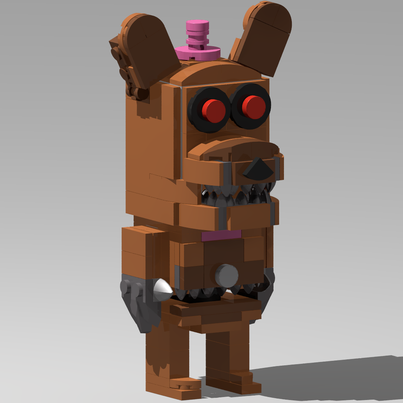 LEGO MOC Fnaf 3 animatronic pack by gamesandmovierecreation