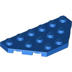 LEGO part 10002419 CORNER PLATE 3X6 in Bright Blue/ Blue