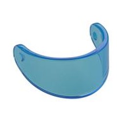 LEGO part  MINI VISOR 2 in Transparent Blue/ Trans-Dark Blue