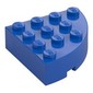 Brick Round Corner 4 x 4 Full Brick