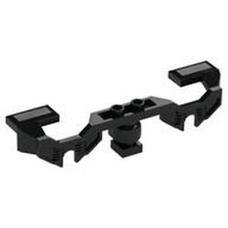 Train Motor Decorative Side 10 x 2 x 2 with Open Hub Points (for RC Train Motor)