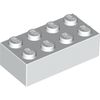 White Brick 2 x 4