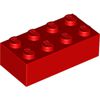 Red Brick 2 x 4