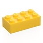Brick 2 x 4 with 'FAMILY DAYS 2023' and Minifigs print