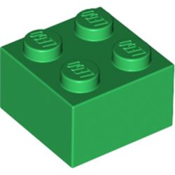 LEGO part element render in color 2 - Green LEGO part element render in color 2 - Green
