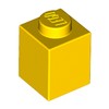 Yellow Brick 1 x 1