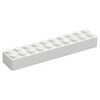 White Brick 2 x 10