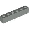 Light Gray Brick 1 x 6