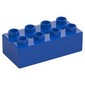 Duplo Brick 2 x 4 with 'LIFT' and Red Up Arrow Print