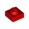 Red Plate 1 x 1